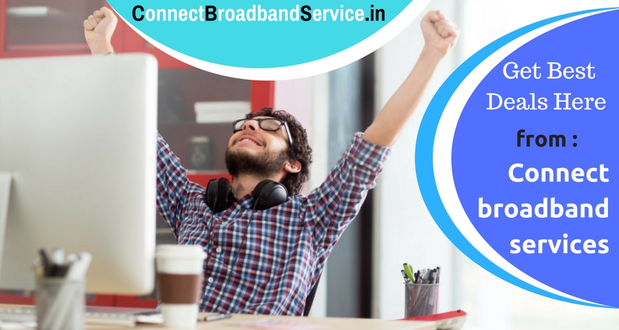 Get best deals on w internet connection in chandigarh from connect broadband